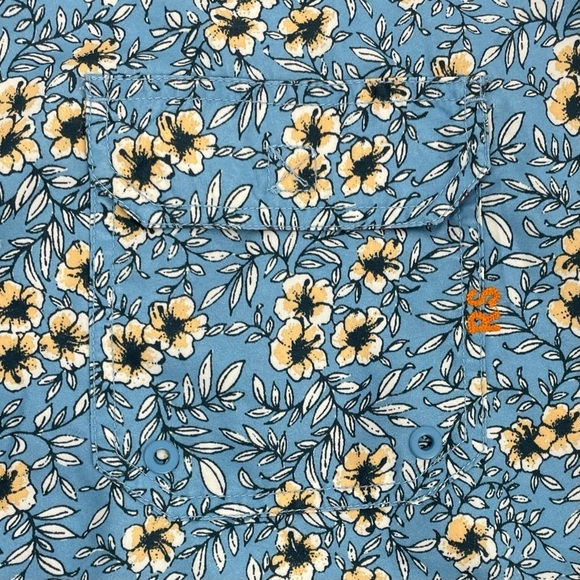 NWT Reyn Spooner 40 Board Shorts Country Hibiscus Floral Pattern Blue - Picture 4 of 5